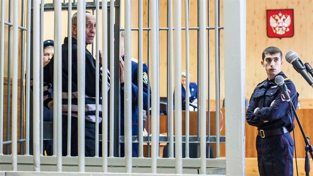 Michail Popkov bhem soudnho len v Irkutsku 10. prosince 2018.