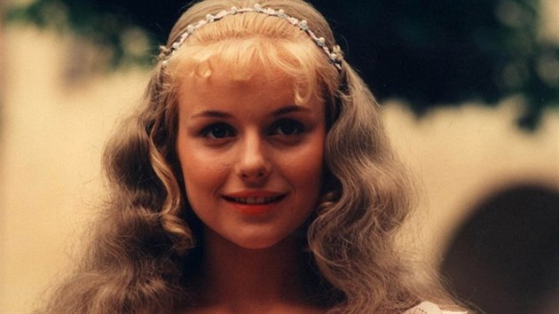 Marie Hor�kov� jako R��enka v poh�dce Jak se bud� princezny (1977)