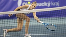 Tenistka Kristýna Plíšková ve finále extraligy.