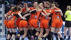 Nizozemské házenkáky se radují ze tetího místa na mistrovství Evropy.