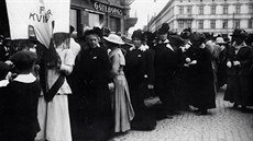 Ženy v Göteborgu v roce 1918