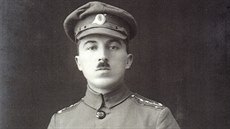 Legionář Josef Hříbek, byl velitelem československé Charbinské posádky v...