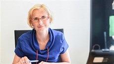 Místopředsedkyně KSČM Kateřina Konečná vede kandidátku do Evropského parlamentu.