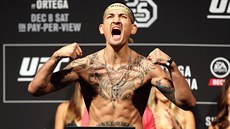 Max Holloway ped zápasem v MMA organizace UFC