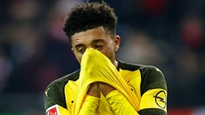 Jadon Sancho je zklamaný z porá�ky s Düsseldorfem.