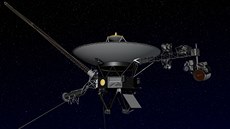 Sonda Voyager 2, která opustila heliosféru.