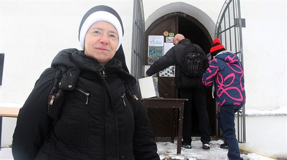 Sestra ádu boromejek Angelika Pintíová se ráda vrací na rodnou umavu. Snímek...