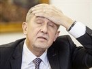Premiér Andrej Babi pi rozhovoru pro iDNES.cz (20. prosince 2018)
