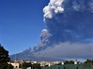 Sopka Etna se znovu probudila. (24. prosince 2018)