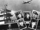 Smutení foto posádky OK-WDN, 21.12.1948