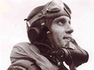Václav Foglar jako stíhací pilot RAF v Anglii