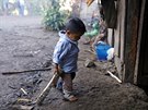 Mezi zadrovanými migranty v USA zemel osmiletý chlapec z Guatemaly Felipe...