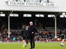 Claudio Ranieri, trenér Fulhamu, ped zápasem sváteního kola proti...