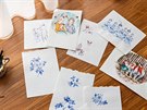 Zuzana se v Japonsku nauila techniku kresby tuí. Ilustruje kníky a kreslí...