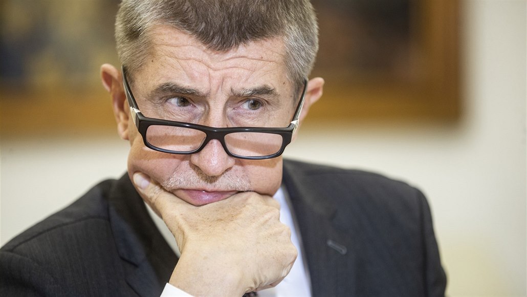 Premiér Andrej Babi� p�i rozhovoru pro iDNES.cz (20. prosince 2018)