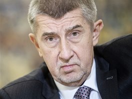 Premiér Andrej Babiš při rozhovoru pro iDNES.cz (20. prosince 2018)