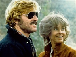 Jane Fonda a Robert Redford ve filmu Elektrický jezdec z roku 1979