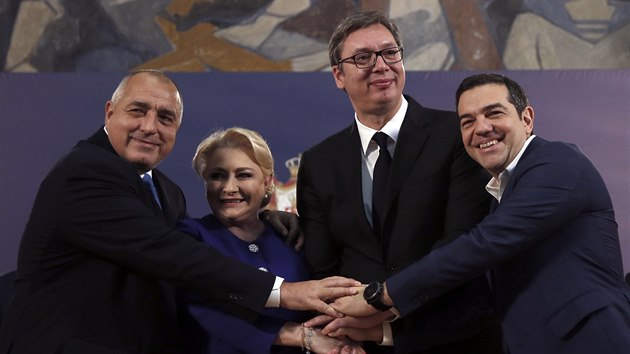 Pedsedov vld Bulharska, Rumunska a ecka vyjdili  podporu sil Srbska vstoupit do Evropsk unie. (22. prosince 2018)