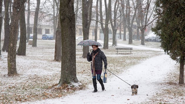 Park nad Kudlovskou pehradou ek promna.