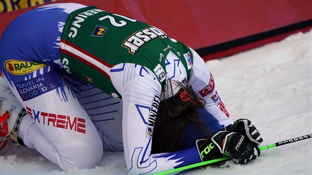 Slovensk lyaka Petra Vlhov slav vtzstv v obm slalomu v Semmeringu