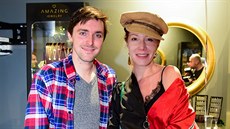 Karel He�mánek ml. s man�elkou Nikol He�mánkovou