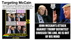 Útoky na republikánského senátora Johna McCaina