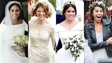 Nevěsty roku 2018: Meghan Markle, Rose Leslie, princezna Eugenie, Monika Leová