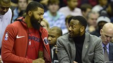 Markieff Morris (vlevo) a John Wall. Probírají, pro se jejich Washingtonu...