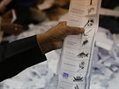 Volby v Bangladéi - hlasovací lístek