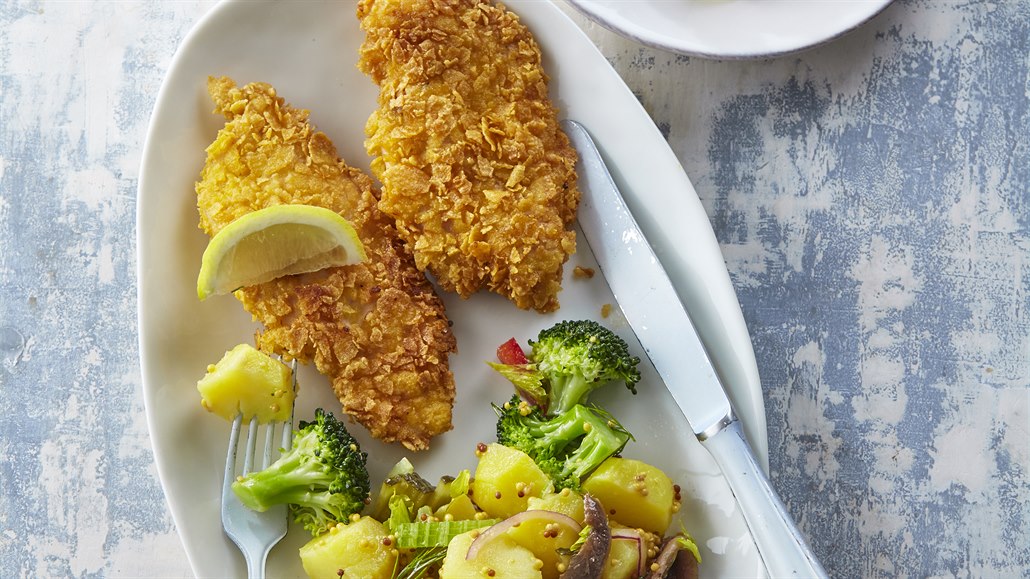 Bramborový salát s ízkem