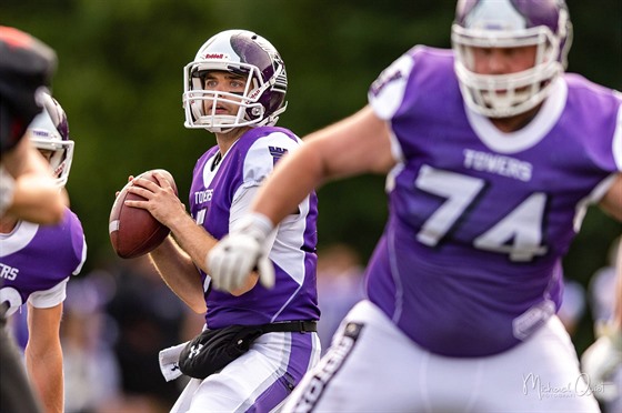 Americký quarterback Randall Schroeder