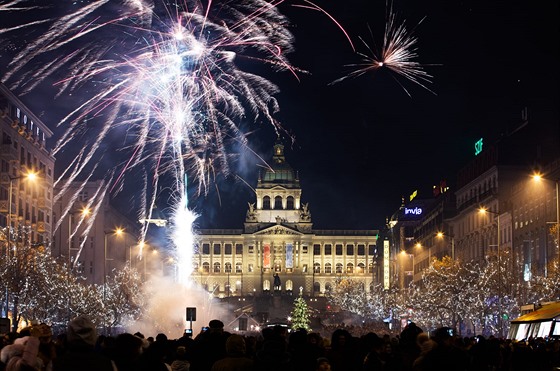 Pražské oslavy nového roku (1. ledna 2019)