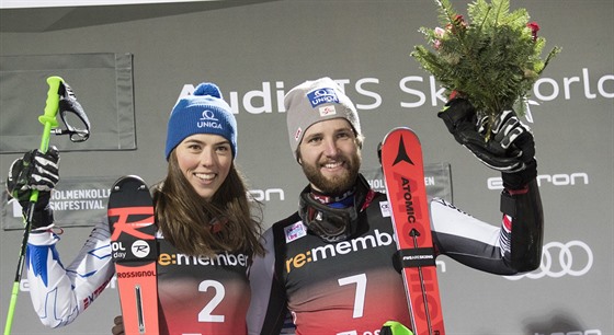 Slovenka Petra Vlhová a Rakuan Marco Schwarz vyhráli paralelní slalom v Oslu.