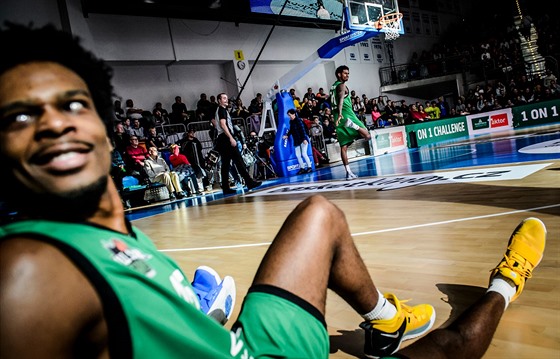 Javonte Douglas z Olomoucka eká na svou chvíli v programu Utkání hvzd NBL.