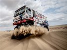 Martin Kolomý bhem první etapy Rallye Dakar.