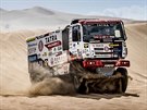 Martin oltys bhem první etapy Rallye Dakar.