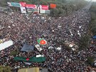 Protesty v Bangladéi v roce 2013, které vyvolalo hnutí Shahbag.