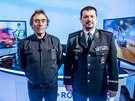 Zakladatel eského sdruení dopravních nehod Stanislav Vondruka (vlevo) a éf...