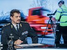 éf dopravní policie Tomá Lerch v diskusním poadu Rozstel. (9. ledna 2019)