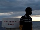Migranty z nmeckých lodí ve Stedozemním moi pijme osm zemí EU. (9.1.2019)
