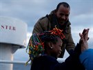 Migranty z nmeckých lodí ve Stedozemním moi pijme osm zemí EU. (9.1.2019)