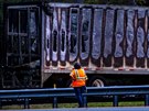 Po hromadné nehod na dálnici na Florid vzplála rozlitá nafta, zemelo sedm...