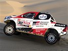 Jihoafrický pilot Giniel De Villiers na trati 2. etapy Rallye Dakar 2019.