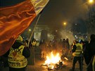 Protesty žlutých vest v Paříži (5. ledna 2019)