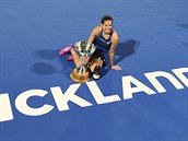 Julia Grgesov z Nmecka obhjila prvenstv na turnaji v Aucklandu.