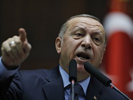 Tureck prezident Recep Tayyip Erdogan zkritizoval poradce americkho...
