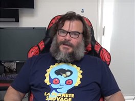 Jack Black ve svém poadu Jablinski Games