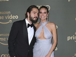 Tom Kaulitz a Heidi Klumová na afterparty po Zlatých glóbech (Beverly Hills, 6....