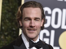 James Van Der Beek na Zlatých glóbech (Beverly Hills, 6. ledna 2019)
