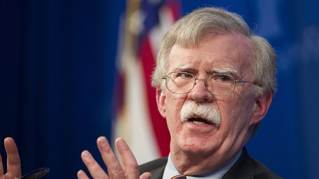 Poradce americkho prezidenta Donalda Trumpa pro nrodn bezpenost John Bolton (13. prosince 2018).